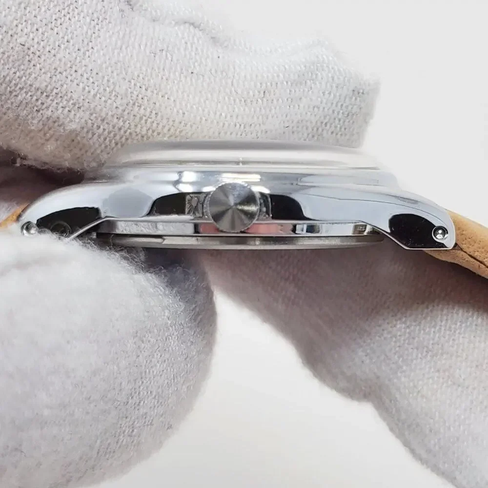Disney X Lorus Mickey Mouse Vintage Watch with Tan Band
